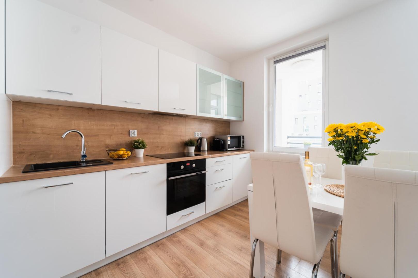 Nice Apartment - Near Sky Tower - Private Parking 브로츠와프 외부 사진